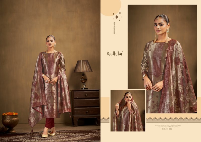 Advance Banarashi Adha Vol 1 By Radhika Azara Dress Material 